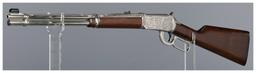 M. Defourny Signed Engraved Winchester 94 Lever Action Carbine
