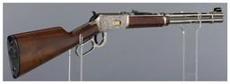 M. Defourny Signed Engraved Winchester 94 Lever Action Carbine