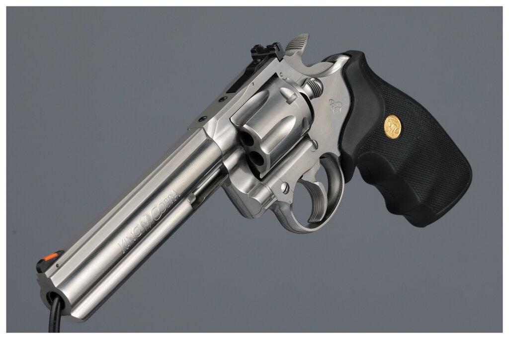 Colt King Cobra Double Action Revolver with Case