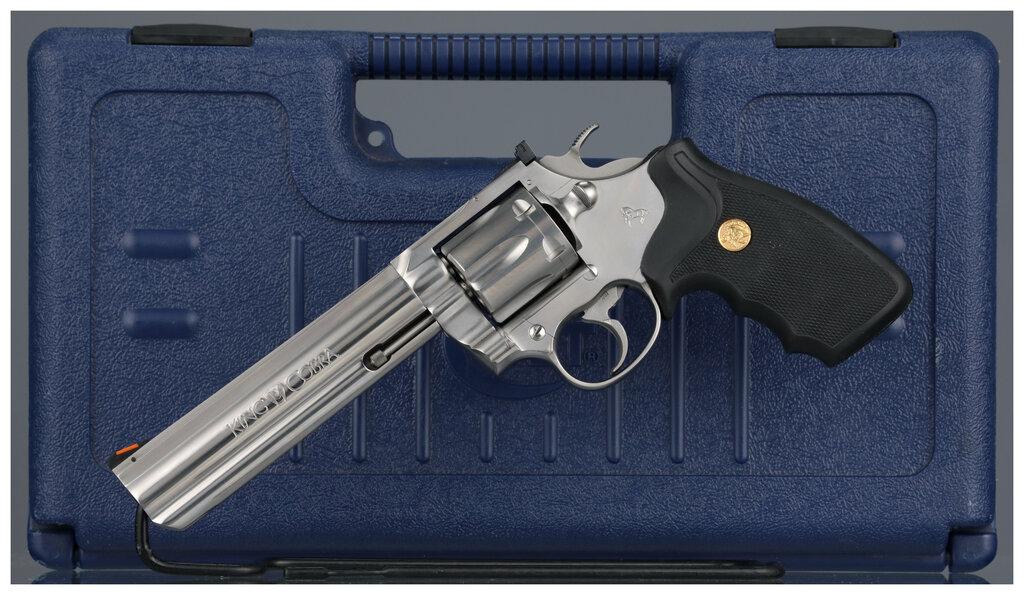 Colt King Cobra Double Action Revolver with Case
