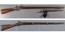 Two U.S. Percussion Long Guns