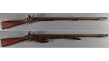 Two U.S. Flintlock Muskets