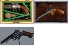 Three Antique Handguns