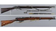 Two British Military Rifles