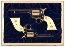 Cased Colt Alamo Commemorative Two Revolver Set