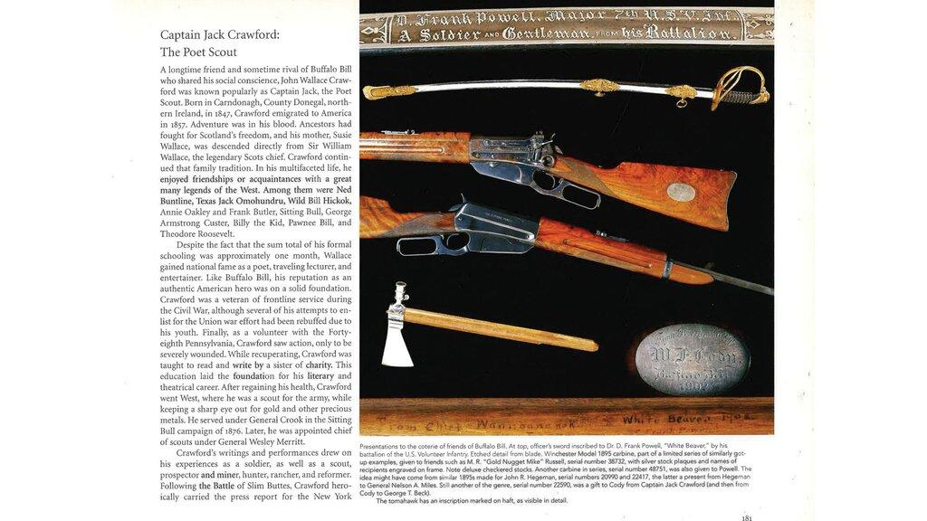Buffalo Bill Presentation Winchester 1895 Lever Action Carbine