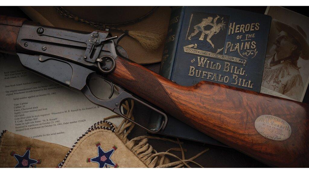 Buffalo Bill Presentation Winchester 1895 Lever Action Carbine