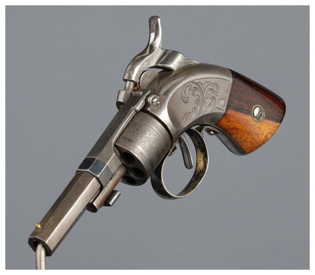 Two Massachusetts Arms Co. Maynard Primed Percussion Revolvers