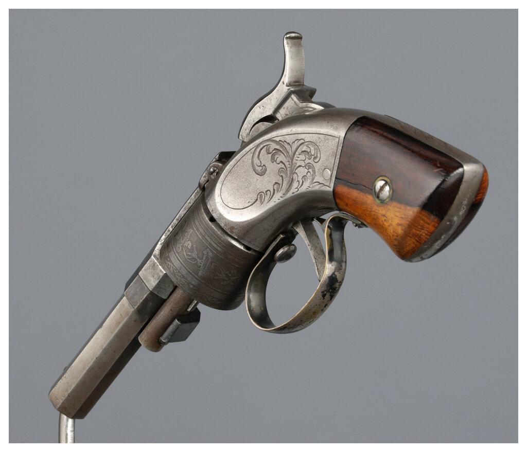 Two Massachusetts Arms Co. Maynard Primed Percussion Revolvers