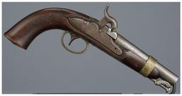 Pair of "Boxlock" Navy Model 1842 Percussion Pistols
