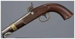 Pair of "Boxlock" Navy Model 1842 Percussion Pistols