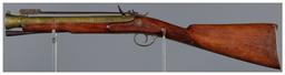 R. Hollis Flintlock Blunderbuss with Bayonet