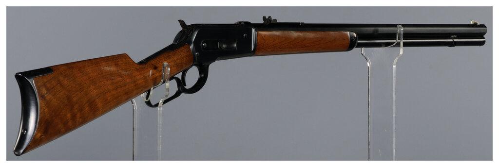 Antique Winchester Model 1886 Lever Action Rifle