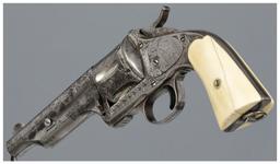 Engraved Merwin, Hulbert & Co Large Frame Single Action Revolver