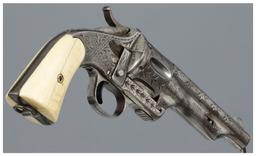 Engraved Merwin, Hulbert & Co Large Frame Single Action Revolver