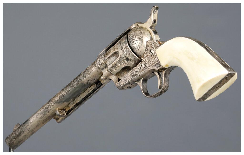 101 Ranch Engraved/Inscribed Colt Single Action Army Revolver