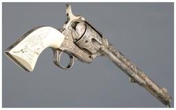 101 Ranch Engraved/Inscribed Colt Single Action Army Revolver