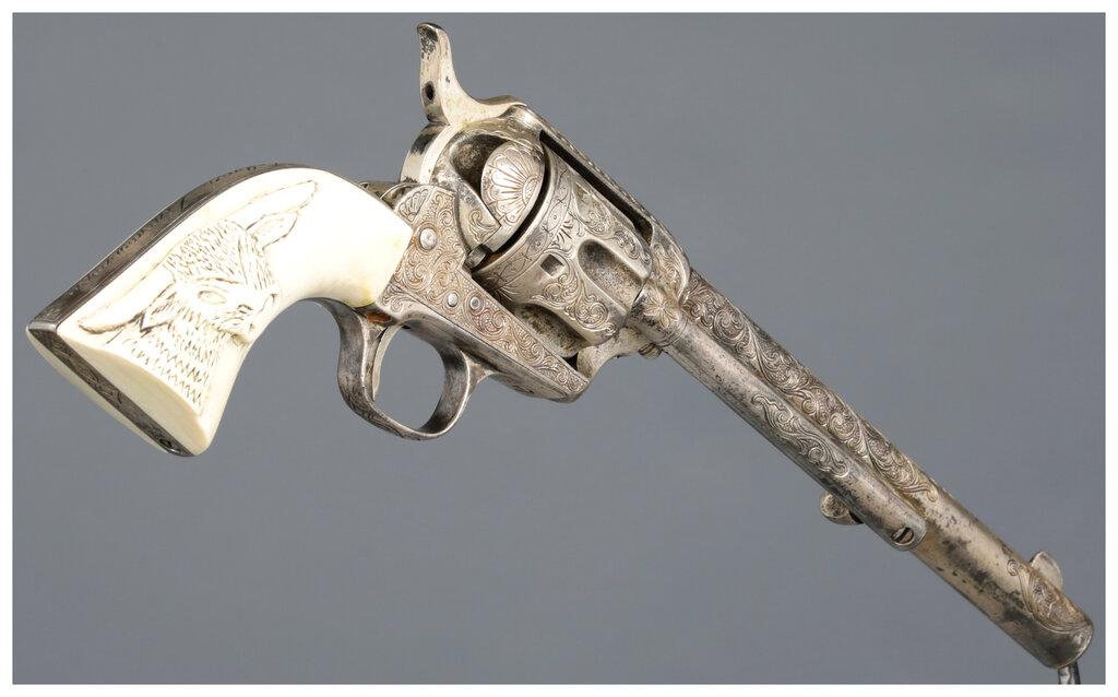 101 Ranch Engraved/Inscribed Colt Single Action Army Revolver