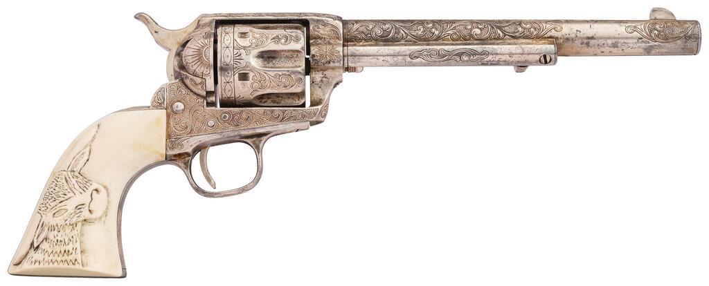 101 Ranch Engraved/Inscribed Colt Single Action Army Revolver