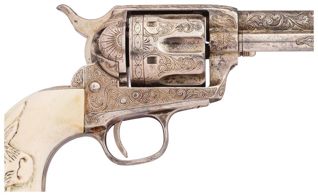 101 Ranch Engraved/Inscribed Colt Single Action Army Revolver
