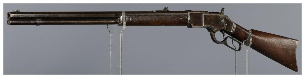 Antique Winchester First Model 1873 Lever Action Rifle