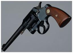 Two Colt Double Action Revolvers with Box