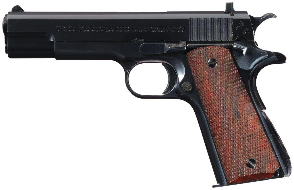 Pre-WWII Colt Ace Pistol with Factory Letter and Original Box