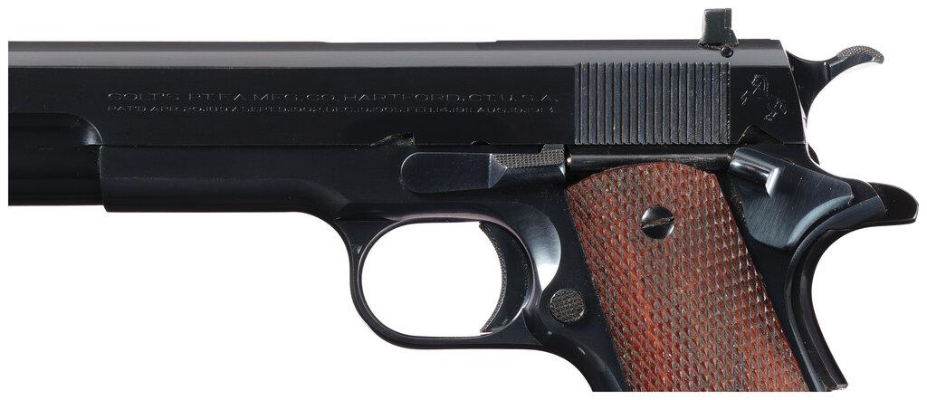 Pre-WWII Colt Ace Pistol with Factory Letter and Original Box