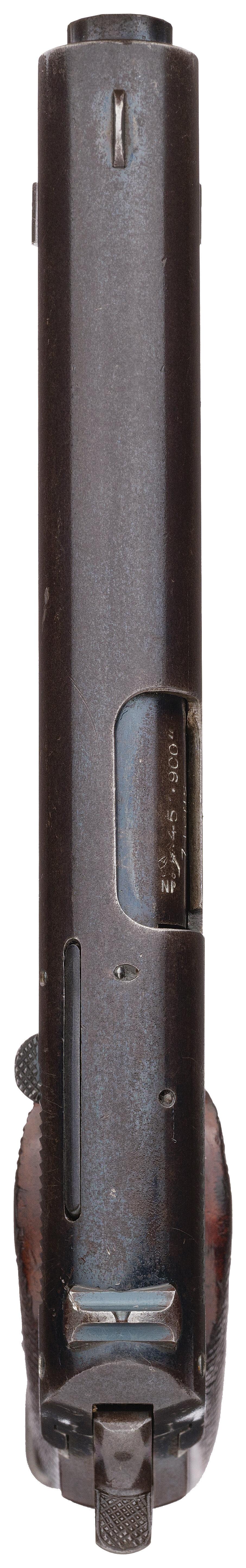 U.S. Colt Model 1907 Military Pistol Serial Number 9