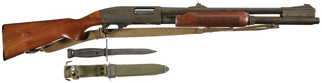 U.S.M.C. Mark 1 Variant Remington 870 Wingmaster Trench Shotgun