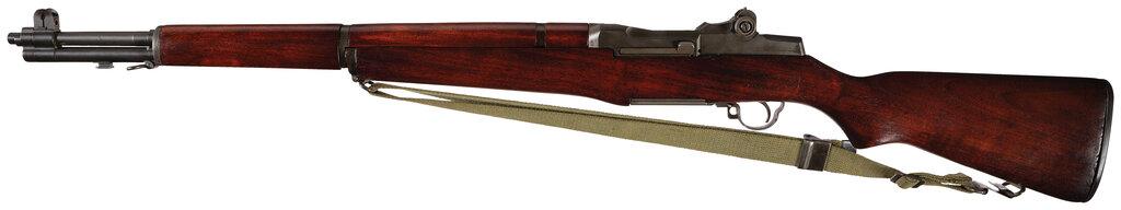 U.S. Springfield Armory Type 1 NM M1 Garand Rifle with Invoice