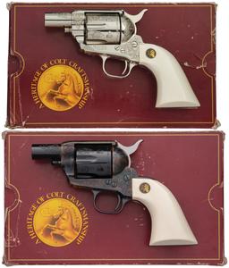 Pair of Colt "Custom Edition Prototype" SAA Revolvers