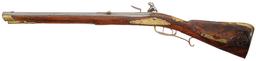 Engraved A. Spaleck Flintlock Sporting Carbine