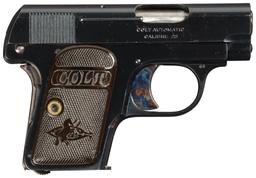 Colt Model 1908 Vest Pocket Semi-Automatic Pistol with Box