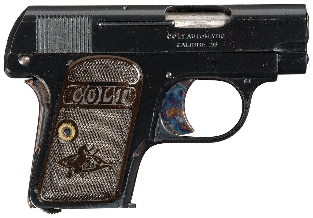 Colt Model 1908 Vest Pocket Semi-Automatic Pistol with Box
