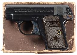 Colt Model 1908 Vest Pocket Semi-Automatic Pistol with Box