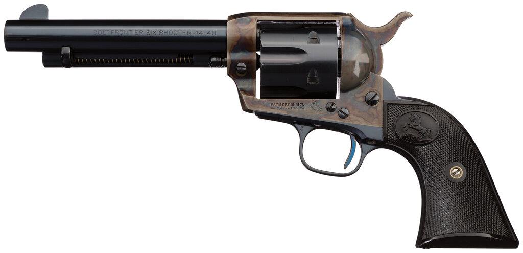 Colt Frontier Six Shooter Single Action Army with Box and Letter