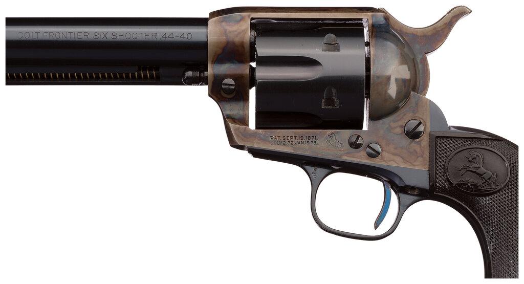 Colt Frontier Six Shooter Single Action Army with Box and Letter