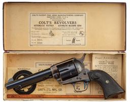 Colt Frontier Six Shooter Single Action Army with Box and Letter