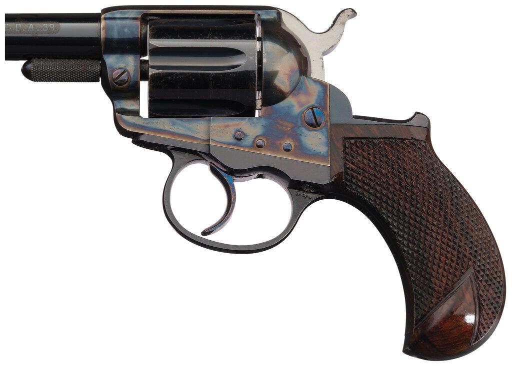Colt Etched Panel Sheriff's Model 1877 Lightning Revolver