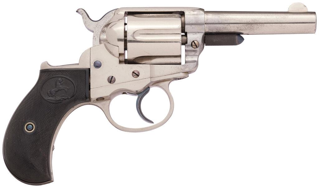 Colt Etched Panel Sheriff's Model 1877 Thunderer Revolver