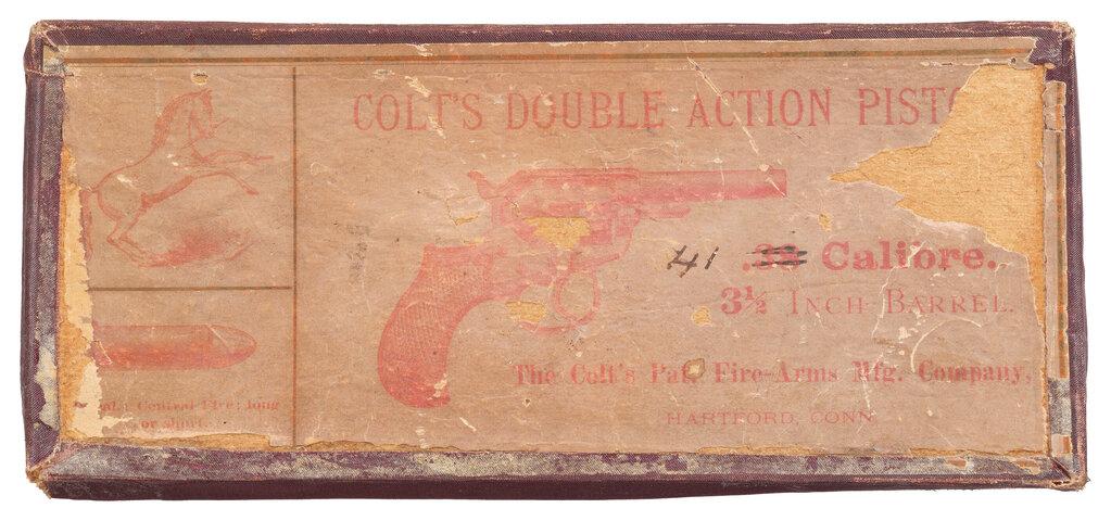 Colt Etched Panel Sheriff's Model 1877 Thunderer Revolver