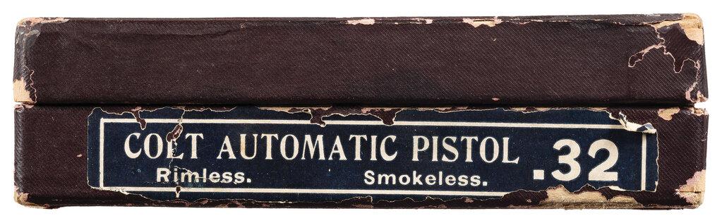Pre-WWII Colt Model 1903 Pocket Hammerless Pistol with Box