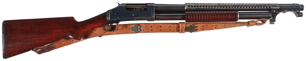 WWI Era Winchester Model 1897 Slide Action Trench Shotgun
