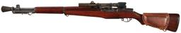 WWII U.S. Springfield Armory M1C Sniper Rifle with M82 Scope