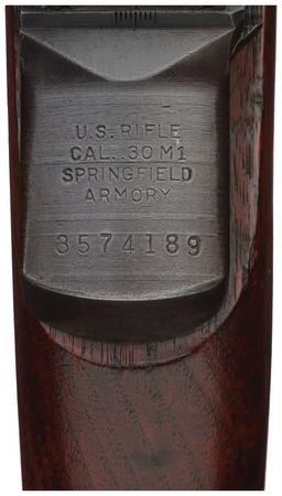 WWII U.S. Springfield Armory M1C Sniper Rifle with M82 Scope