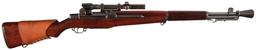 WWII U.S. Springfield Armory M1C Sniper Rifle with M82 Scope