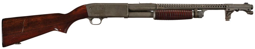 "TPD" Ithaca 37 Featherlight D.S. Police Special Trench Shotgun