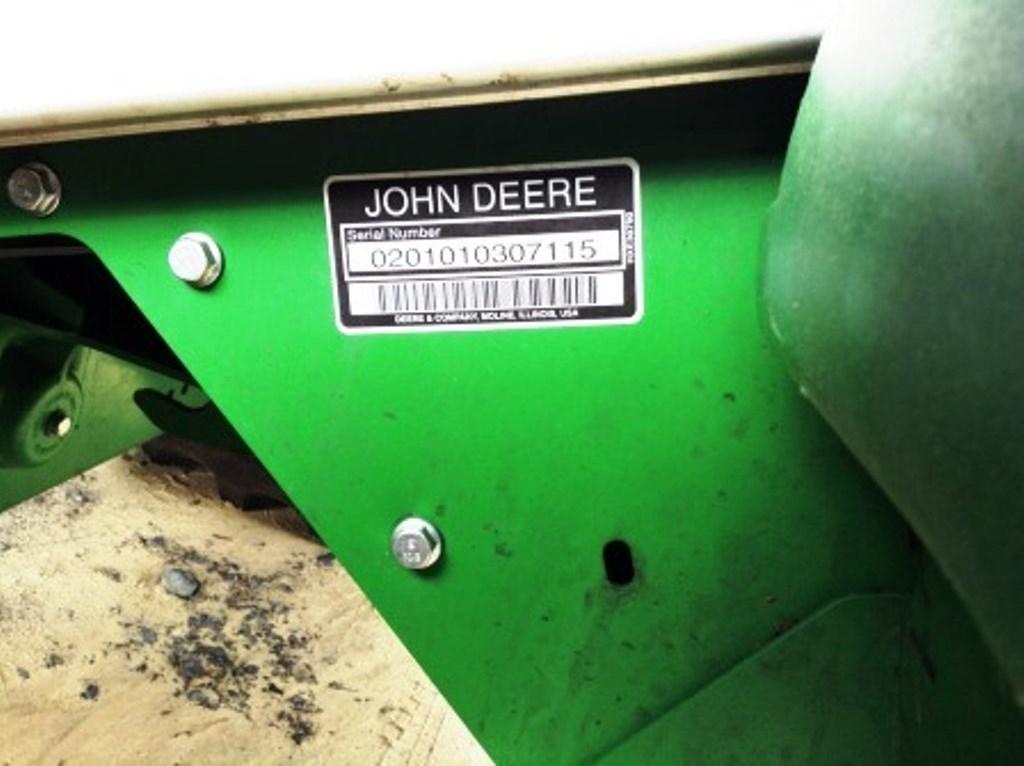 JOHN DEERE S670S STS COMBINE W/ 4WD DUALS/GREENSTART 3 SN# 0201010307115 (H