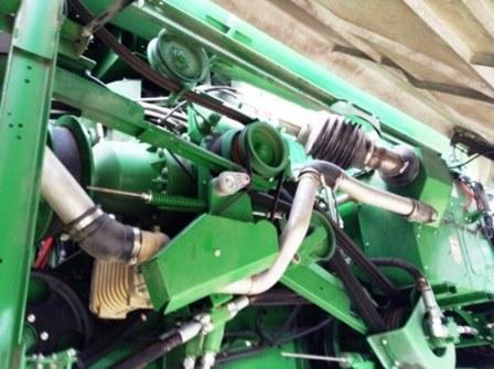 JOHN DEERE S670S STS COMBINE W/ 4WD DUALS/GREENSTART 3 SN# 0201010307115 (H